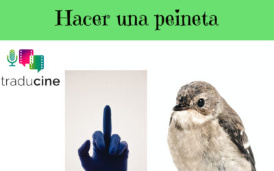 To give someone the bird / Hacer una peineta